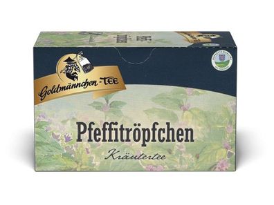 Goldmännchen Tee Kräutertee Pfeffitröpfchen