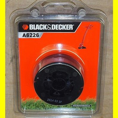 Fadenspule Black & Decker A6226 für GL250 + GL310 + GL360 + Faden: 6 m x 1,5 mm