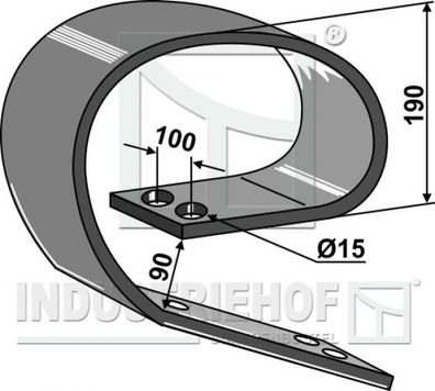 Blattfeder - 150 x 12 / 101.10406