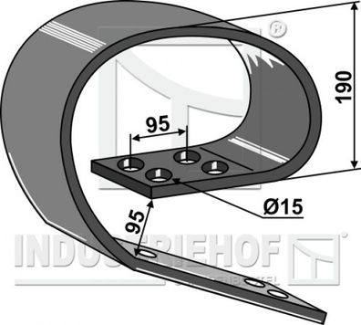 Blattfeder - 150 x 12 / 101.1241