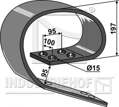 Blattfeder - 150 x 14 / 101.1575