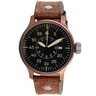 Aristo Herren Uhr Armbanduhr Vintage Erbstück Fliegeruhr Automatik 0H19A