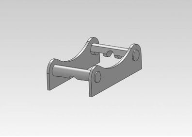 Adapterrahmen Schnellwechselrahmen Bagger passend für MS03 Symlock