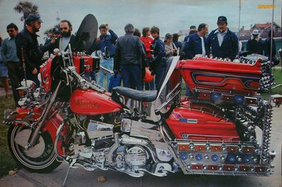 Bravo Poster Harley Davidson 42 x 28 cm