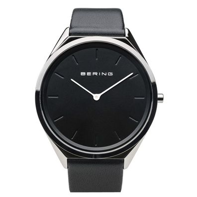 Bering Unisex Uhr Armbanduhr Classic - 17039-402 Leder