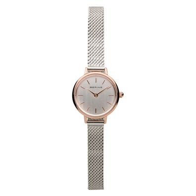 Bering Damen Uhr Armbanduhr Classic - 11022-064 Meshband