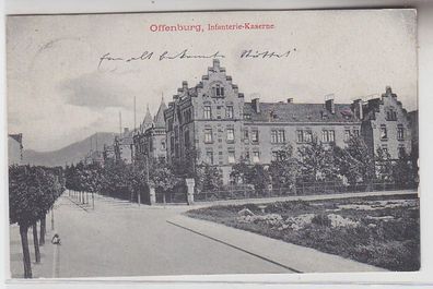 70202 Ak Offenburg Infanterie Kaserne 1910