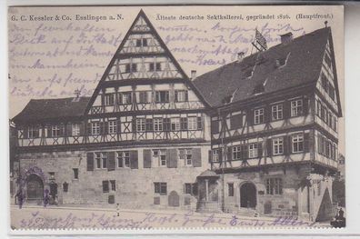70801 Ak Esslingen a.N. Sektkellerei G.C. Kessler & Co. 1926