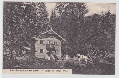70323 Ak Forst-Diensthütte am Rachel bei Spiegelau Bayr. Wald 1910