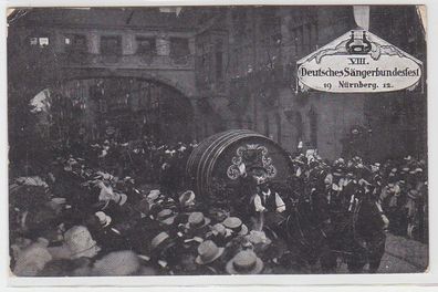 70441 Ak VIII. Deutsches Sängerbundesfest Nürnberg 1912