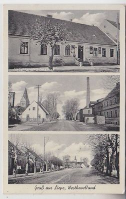 69985 Mehrbild Ak Gruß aus Liepe Westhavelland Haberlandt´s Gasthof usw. 1941