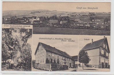 70749 Mehrbild Ak Gruß aus Steinfurth Gastwirtschaft usw. um 1920