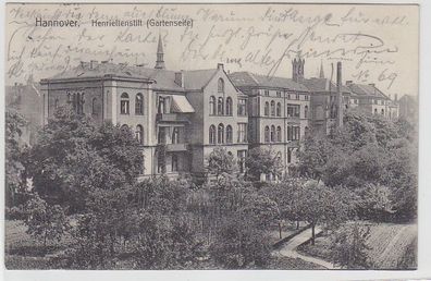 70089 Ak Hannover Henriettenstift (Gartenseite) 1911