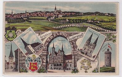 78184 Mehrbild Ak Gruß aus Duderstadt 1907