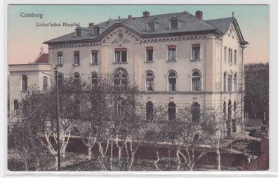 94934 Ak Camberg Außenansicht Lieber'sches Hospital 1917