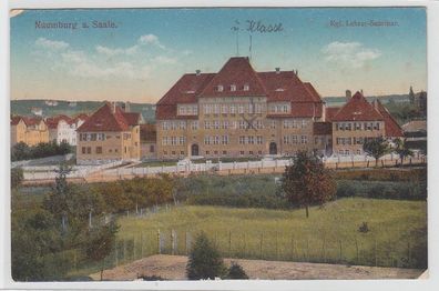 69481 Ak Naumburg an der Saale königliches Lehrer Seminar 1917