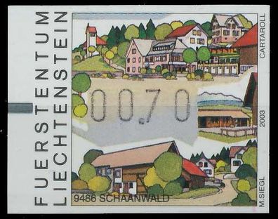 Liechtenstein Automatenmarken Nr 13-070 postfrisch X284D2E