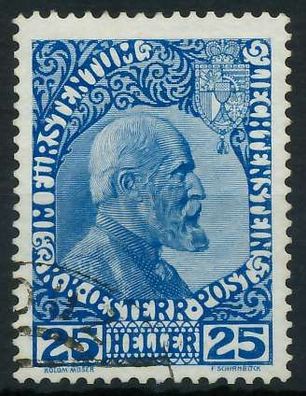 Liechtenstein 1912 Nr 3x gestempelt X28E022