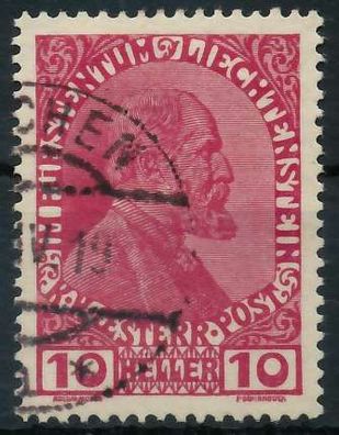 Liechtenstein 1917 Nr 6 gestempelt X28E046