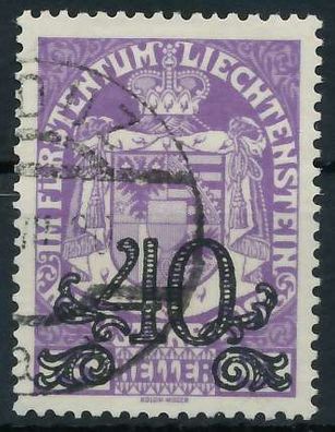 Liechtenstein 1920 Nr 14 gestempelt X28E062