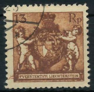 Liechtenstein 1921 Nr 51B gestempelt X28E0F2