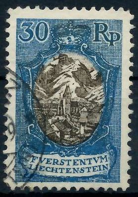 Liechtenstein 1925 Nr 64 gestempelt X28E132