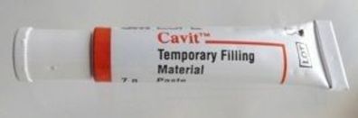Cavit™ provisorische Zahnfüllung Notfall Zahnschmerzen Reiseapotheke