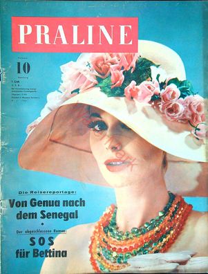 Titelblatt Zeitschrift Praline v. 9.5.1961