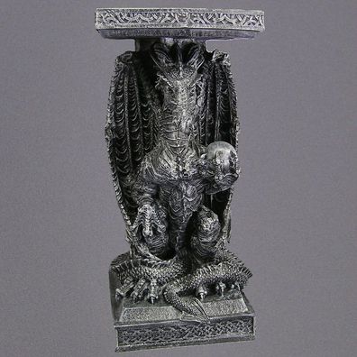 Drachen Tisch Wandtisch Gothic Deko Dekotisch Figur Statue Skulptur Düster Möbel DND