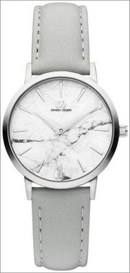 Danish Design Damen Analog Quarz Uhr mit Leder Armband IV54Q1217