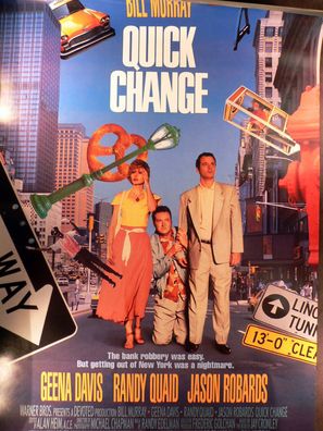 Quick Change - Int. Filmposter 70x100cm gerollt
