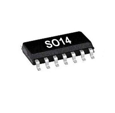 74HCT126D - 4-fach Buffer/ Treiber 3-State IC SMD SO14 74HCT126 74126, Philips, 3St.