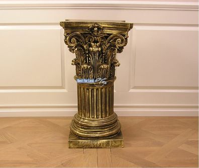 Weiße Säule Deko Römische Grichische Wc Ablage Beistelltisch Bad Dekoration