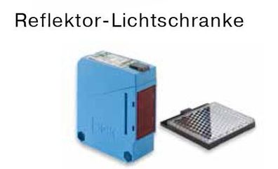 Becker - Reflektor-Lichtschranke , Lichtschranke mit Reflecktor WL260-S230
