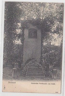 64331 Ak Stralsund Grabstätte Ferdinand´s von Schill 1907