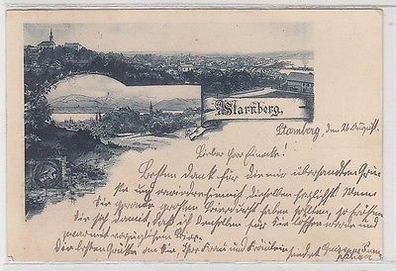 64698 Ak Starnberg Totalansicht 1898