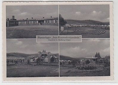 64570 Ak Hainfeld bei Stolberg Pionierlager "Soja Kosmodemjanskaja" 1958