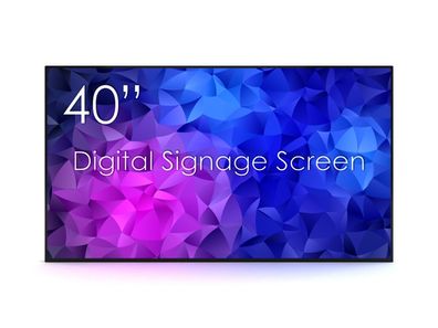 SWEDX SDS40K8-01 Digital Signage Display 102 cm (40 Zoll) Ultra HD 4K 24/7