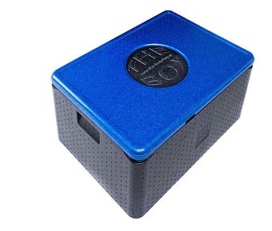 EPP Thermo Box Abm 68,5 x 48,5 x 36,5 cm Thermobox Kühlbox Isolierbox BLAU