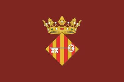 Fahne Flagge Alzira Stadt (Spanien) Premiumqualität