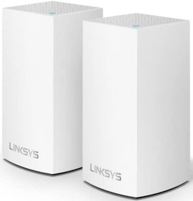 Linksys Velop Home Wifi Router, 2er-Pack, AC2600; WHW0102 White Neuware