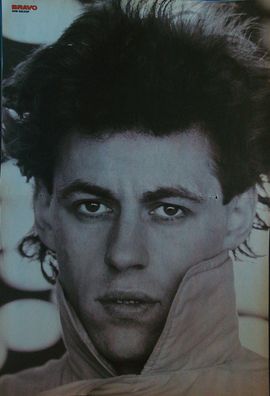 Bravo Poster Bob Geldof