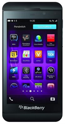 Blackberry Z10 STL100 Black - Neuwertiger Zustand ohne Vertrag, sofort lieferbar