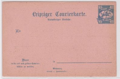 21994 3 Pfennig Leipziger Courierkarte auswärtiger Verkehr um 1900