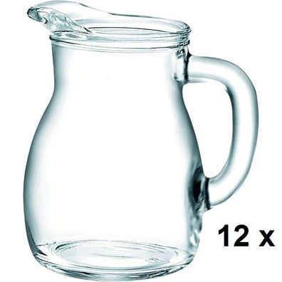 Glas Krug Bistrot geeicht 0,25L - 12 Stück