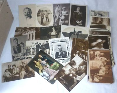 100 Ansichtskarten Adel Monarchie Kaiserhaus um 1910 (DI2246)