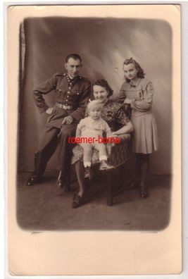 69562 Foto Ak Soldat Polen CSSR Ungarn ? um 1930
