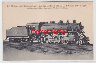 53928 Ak Hanomag Dampf Lokomotive Der Boston & Maine R.R. Consolidation Type