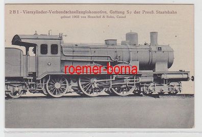 66118 Ak Henschel & Sohn Dampf Lokomotive S 7 der Preussischen Staatsbahn