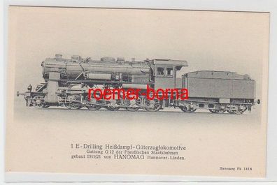 71052 Ak Hanomag Dampf Lokomotive Güterzuglok G 12 um 1920